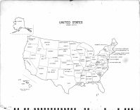 United States Map, Cedar County 1960
